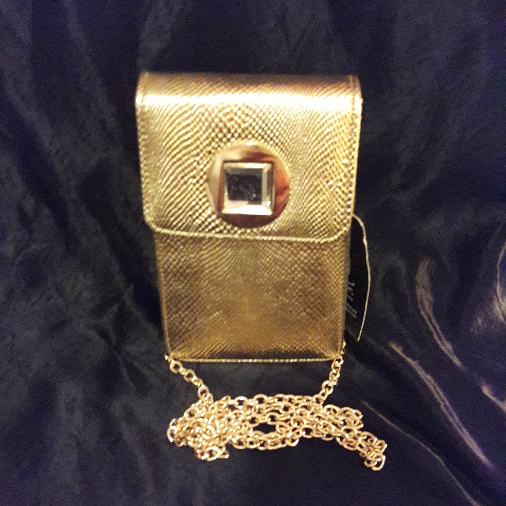 INC International Concepts Gold Crossbody